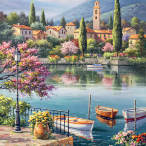 Village Lake Afternoon